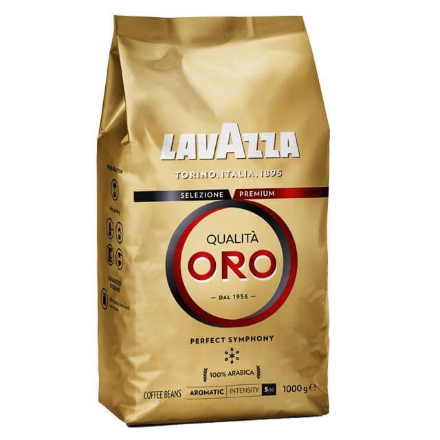 Lavazza koffiebonen qualita oro (1kg)