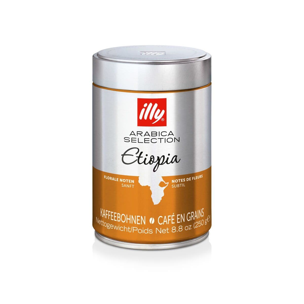 Illy Arabica Selection Etiopia 250gram koffiebonen - HOUDBAARHEID 09-2026