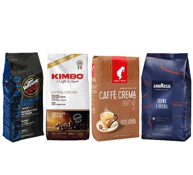 Proefpakket koffiebonen - CREMA (4 kg)